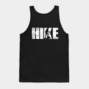 Distressed Look Hiking Gift For Hikers Tank Top